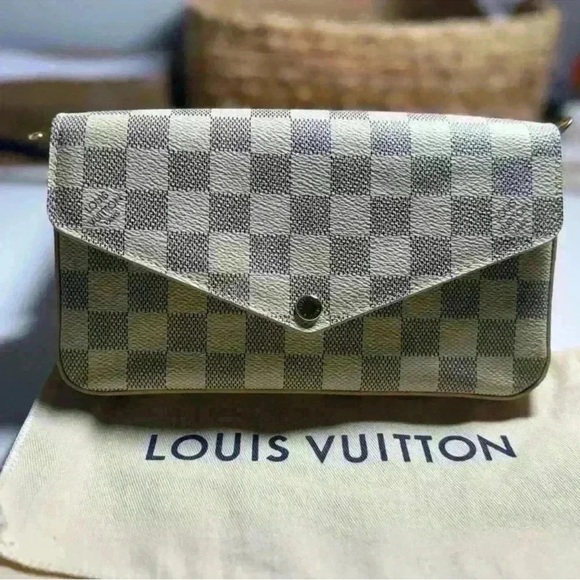 Louis Vuitton Damier Azur Felicie Handbag - Picture 8 of 16